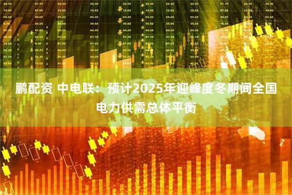 鹏配资 中电联：预计2025年迎峰度冬期间全国电力供需总体平衡
